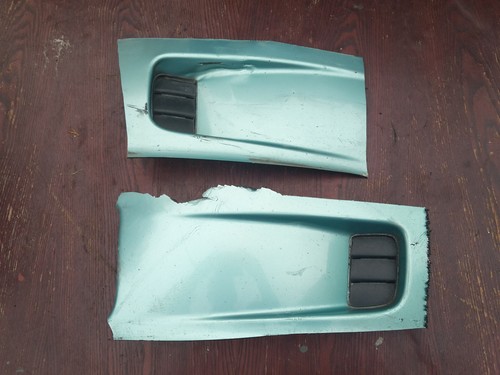 Honda civic front bumper - front, vents