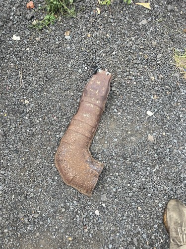 Honda exhaust heat shield - honda,